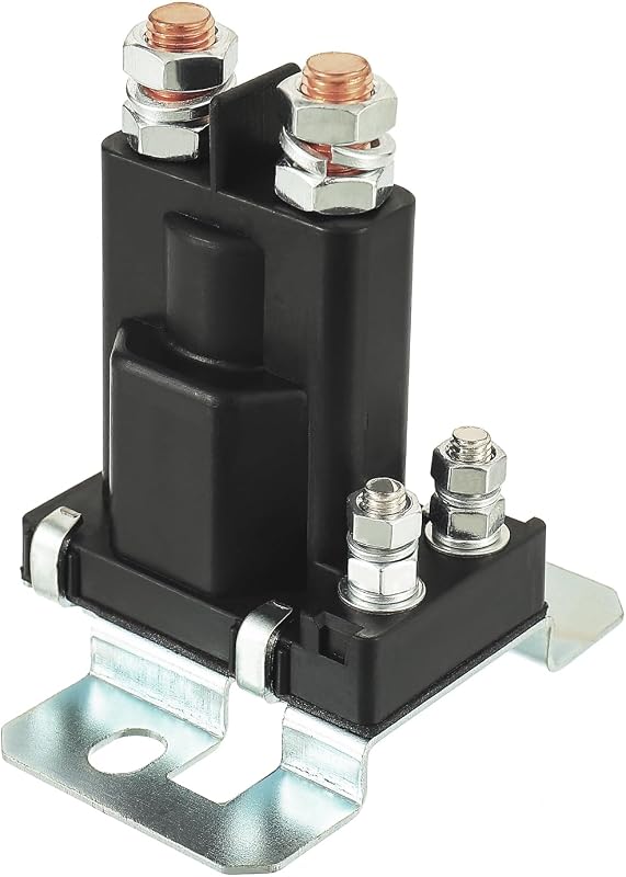 Relé isolador de bateria HUAREW 80 A, solenoide 12 V de serviço contínuo com 4 pinos – Kit