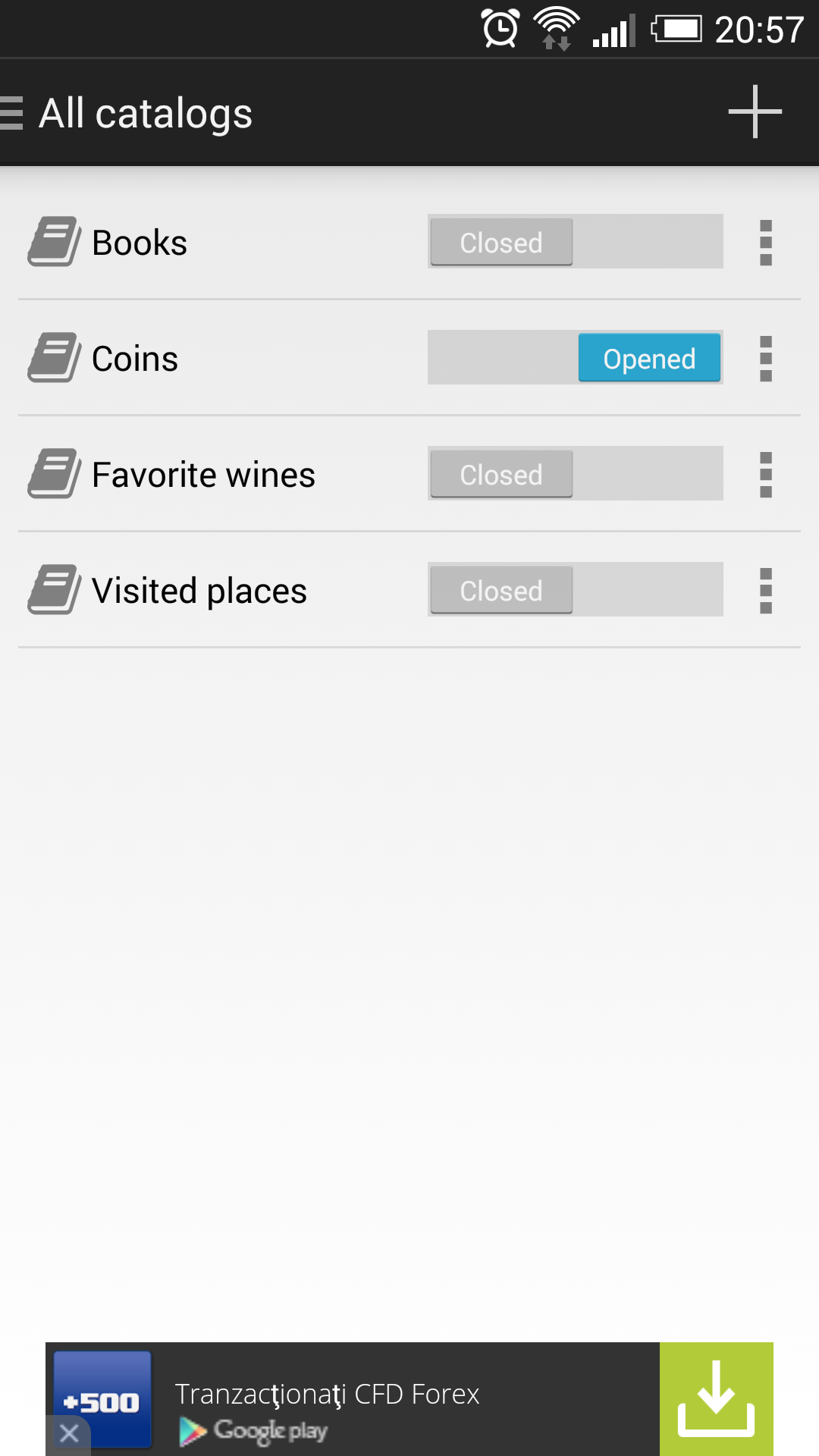 Catalog everything App on Amazon Appstore