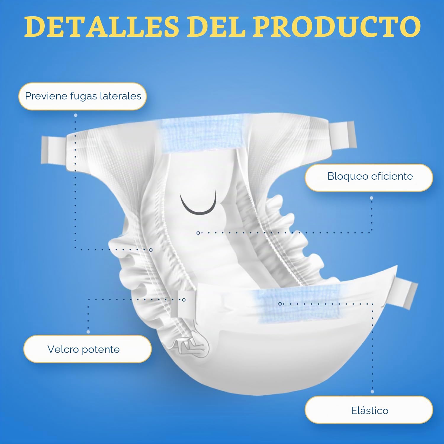 Nobleza 36x Pañales para Perros Desechables Hembra Cachorro Entrenamiento Pañales Súper Absorbente Envolturas para Mascotas Paquete de 36, XXL