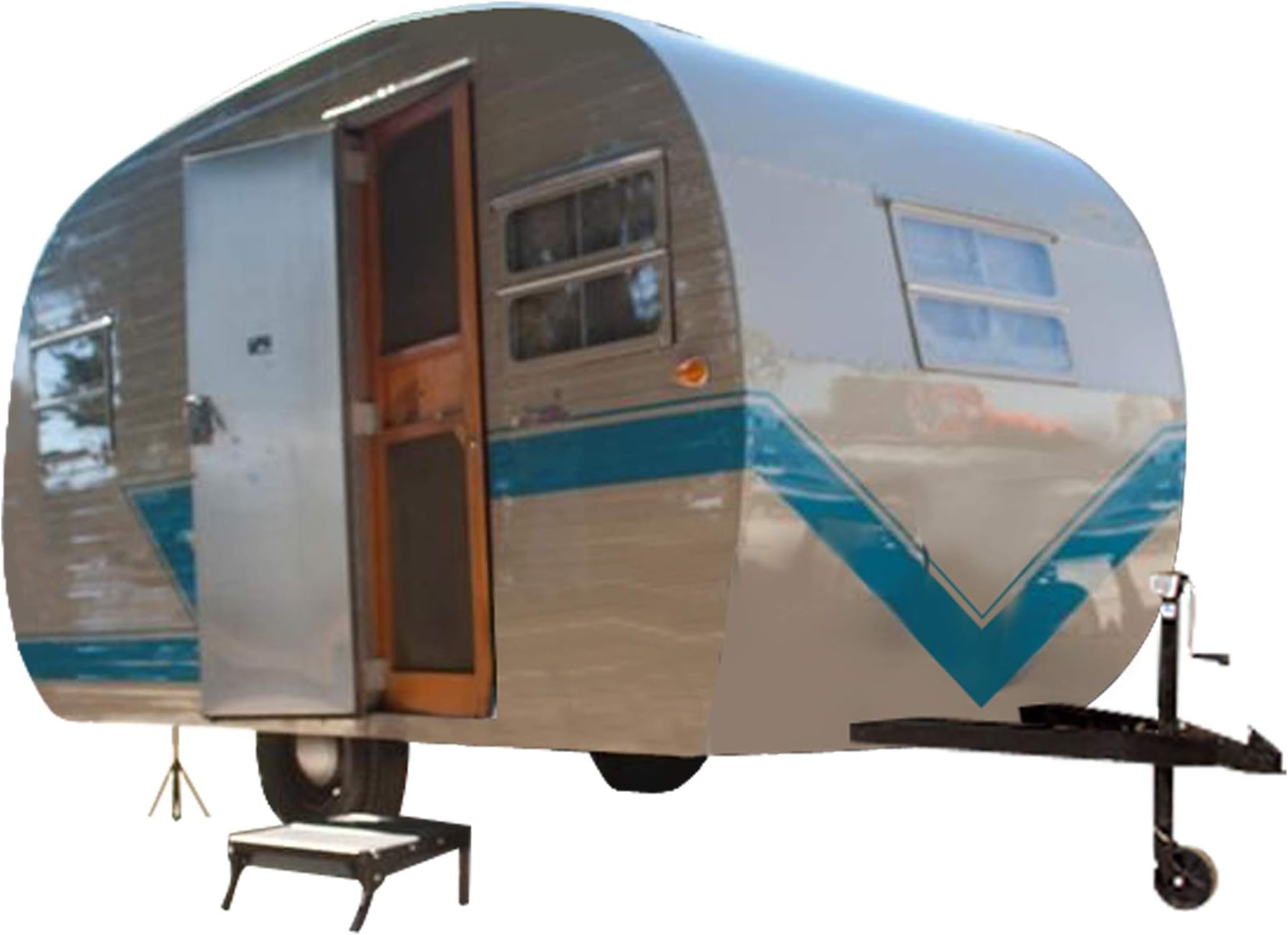 12' Teardrop Travel Trailer DIY Plans Tear Drop Pop-Up Camper RV Build Your Own
