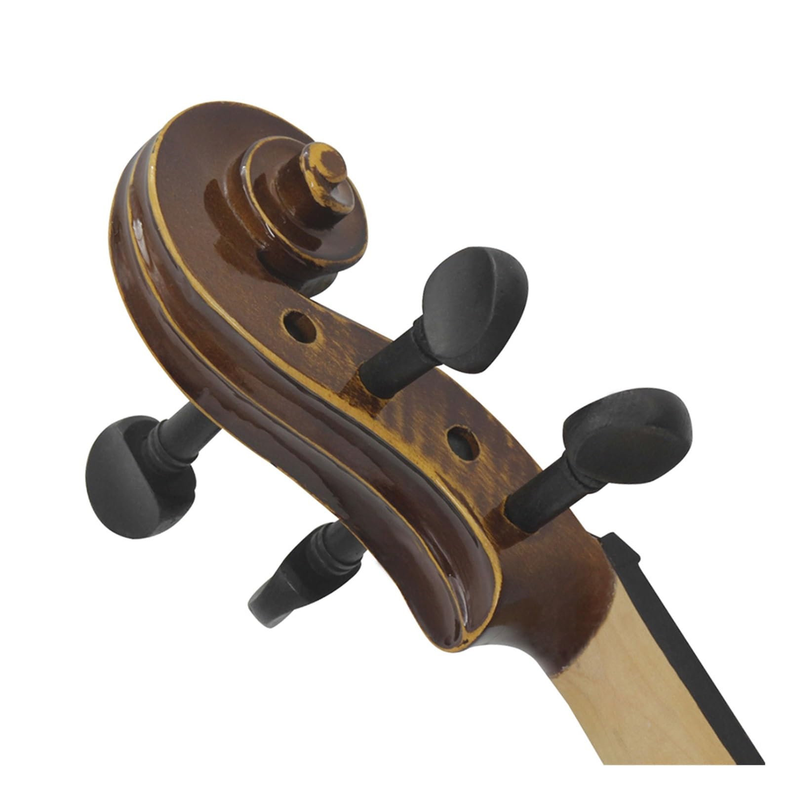 Violini Violino Acustico in Legno Massello 4/4 con Custodia per Arco Strumento A Corde Violino Studenti Principianti Musicali