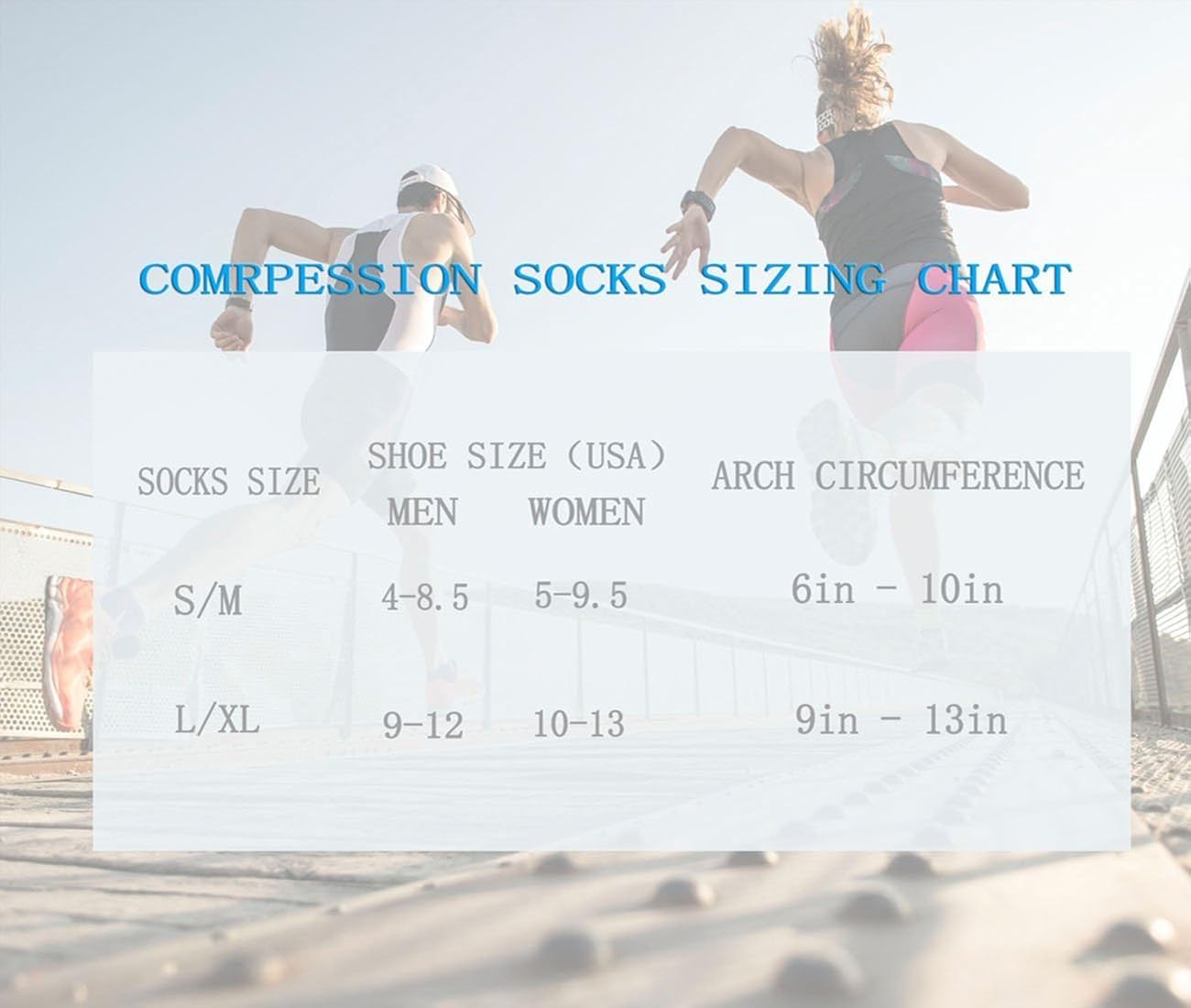 Iseasoo Compression Socks - Compression Socks for Women & Men Circulation - Best for Medical Running Nurses