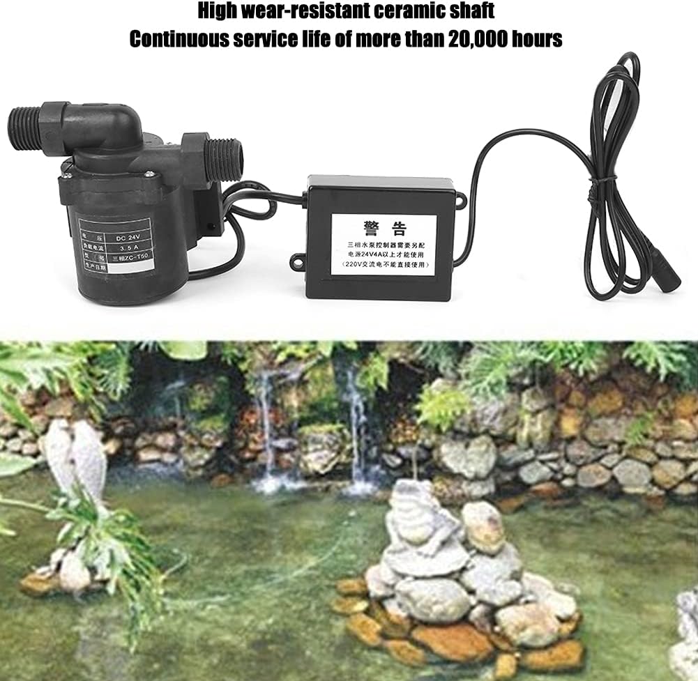 24V T50 Mini Three-Phase Submersible Pump Brushless for Reinforcement Easy to Install High Performance