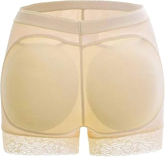 FUT Women Butt Lifter Panties Padded Underwear Hip Enhancer Pads Shorts Seamless Butt Lifting Shapewear with Butt Pads