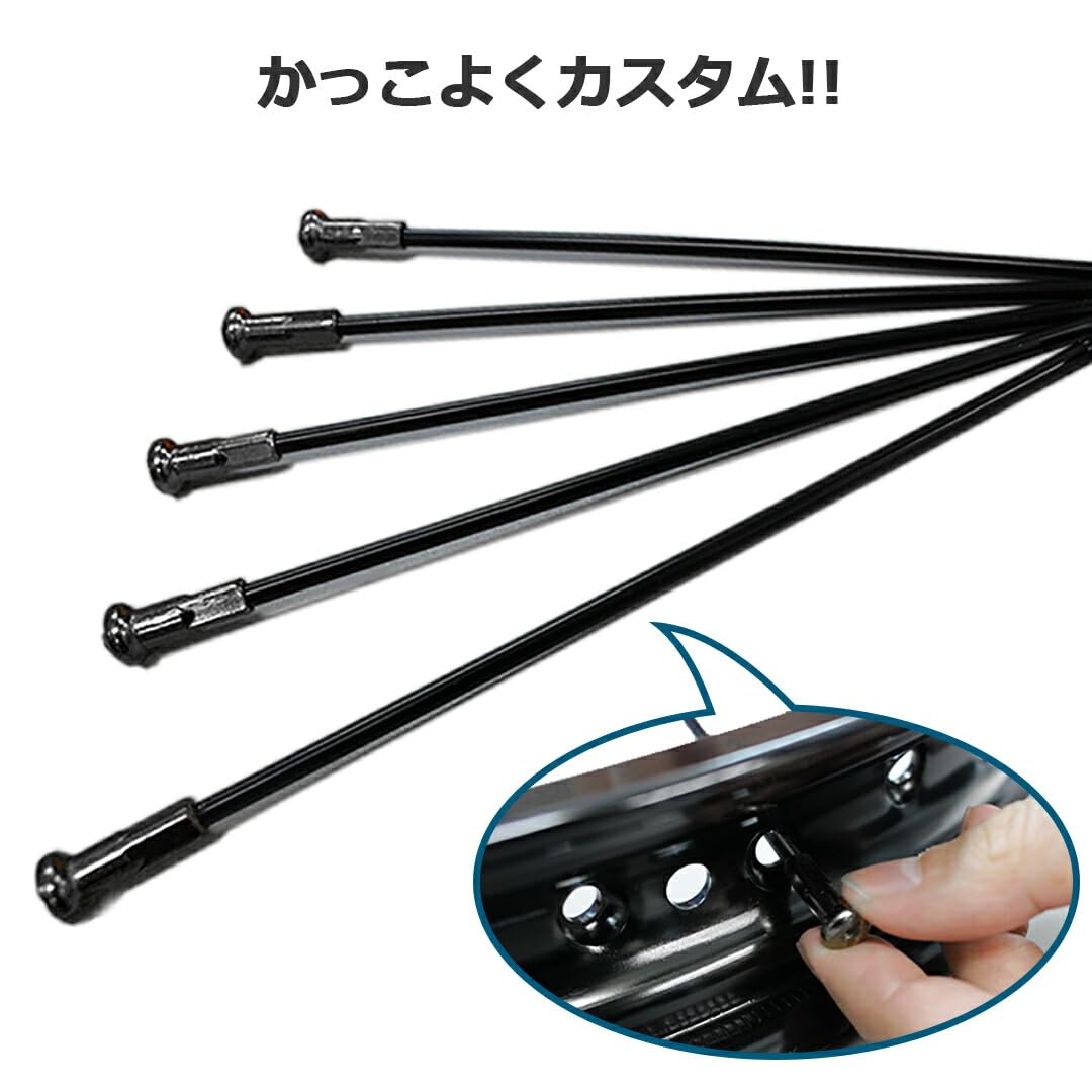 Amazon | TWR製 アルミリム 2.15-17 36穴 マット ブラック & リム