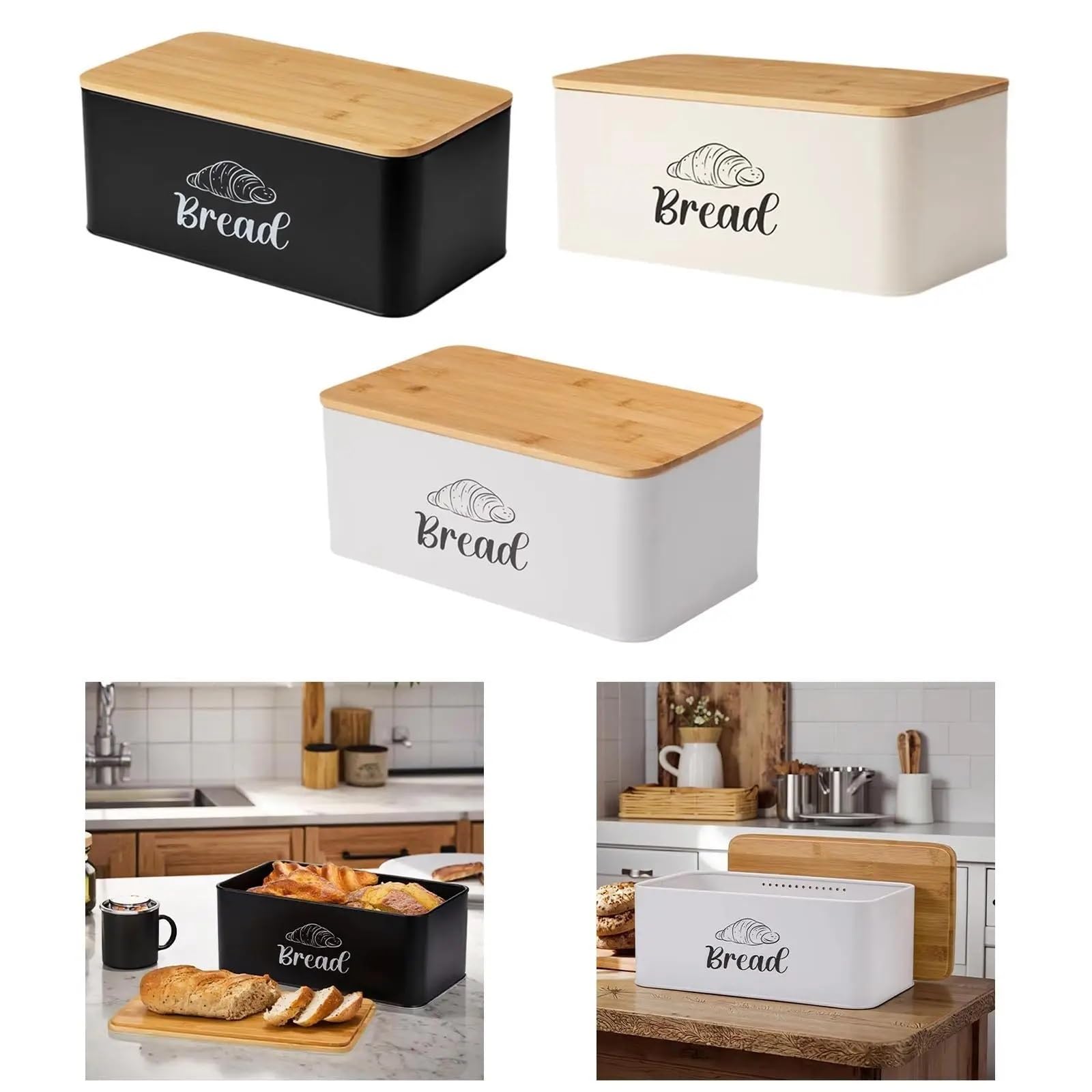 Caja de pan for cocina Para Pan