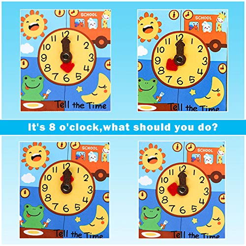 image for beiens Quiet Book Montessori Toys, Busy Board for Toddlers 1 2 3 4, To