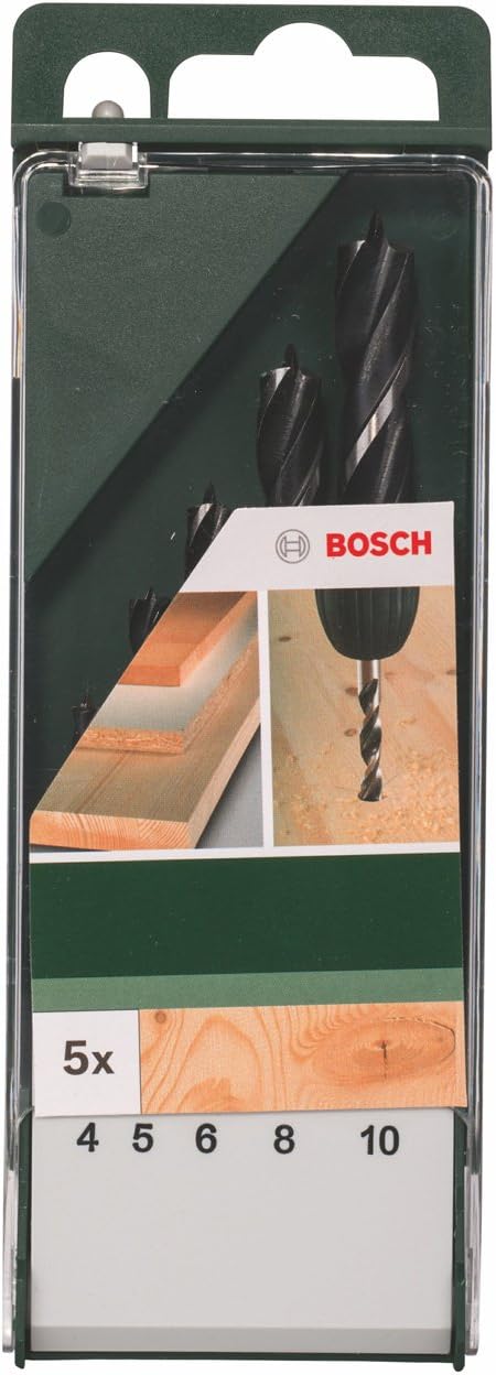 Bosch 2609255214 Brad Point Drill Bit Set (5 Pieces) - Image 3