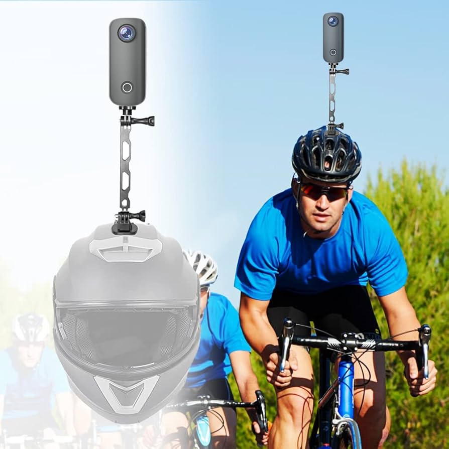GoPro 用 360°回転 クロークランプマウント サイクリング 自転車 Amazon | TELESIN 360°回転 クロークランプマウント
