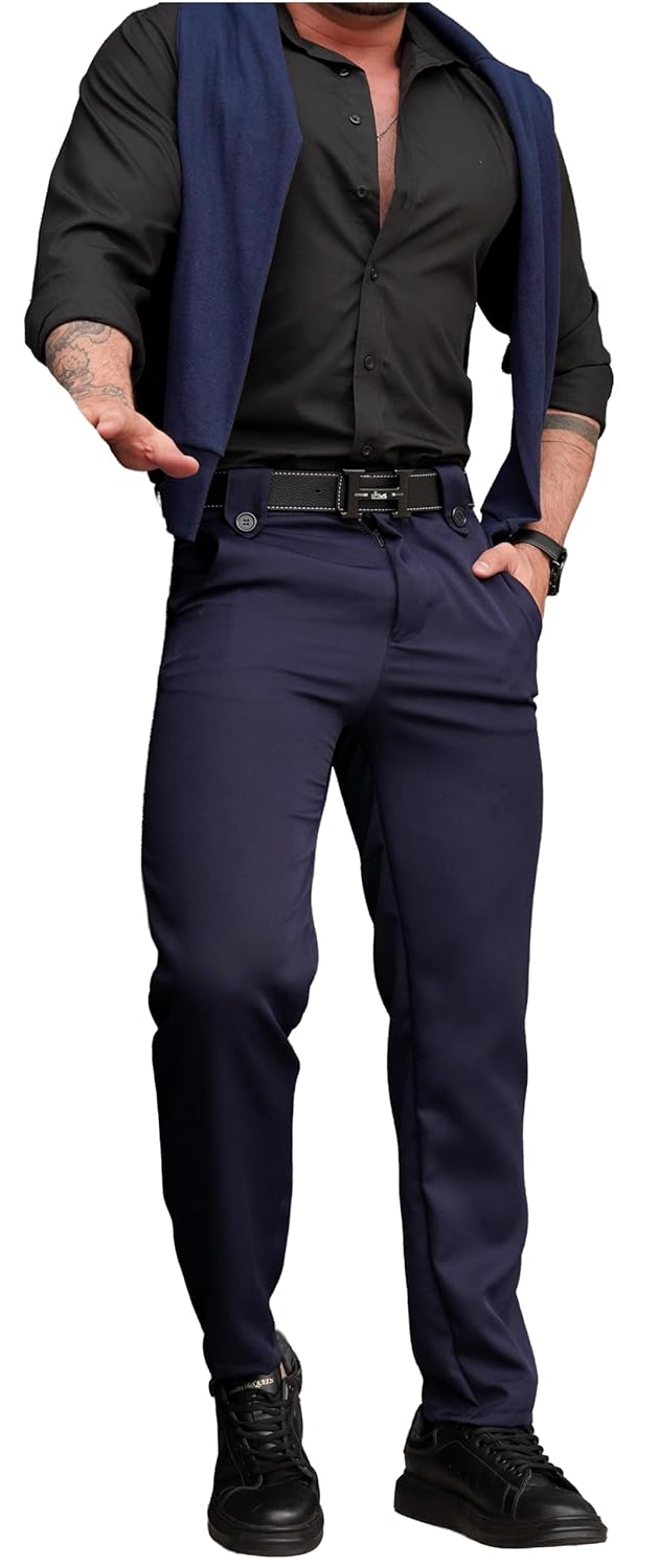 Calça Masculina Alfaiataria Milano em promoção! Veja a oferta e mais achadinhos de Calças 4 Hoje é o melhor dia para comprar Calça Masculina Alfaiataria Milano com aquele preço maroto! Promoção! Aproveite a oferta! 4