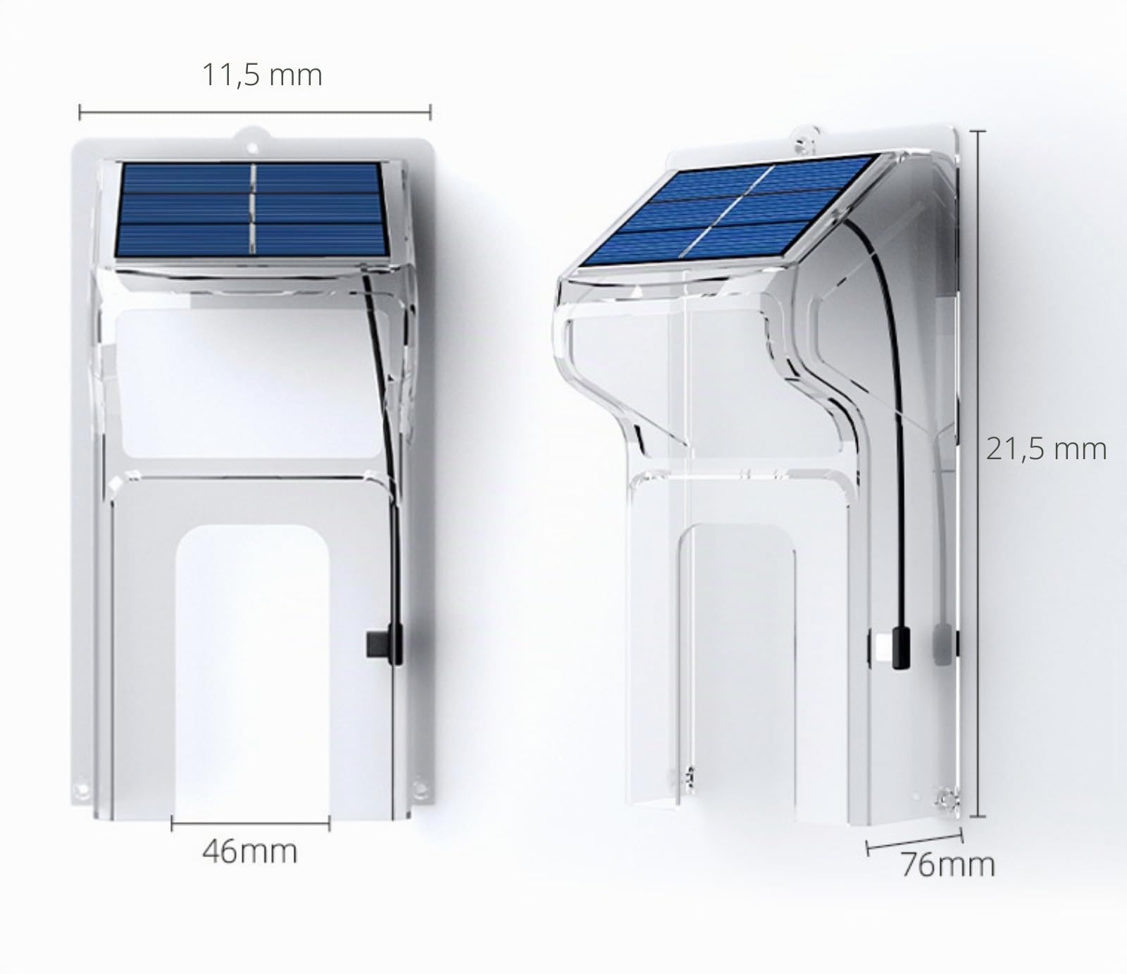 Sonnette vidéo solaire sans fil avec vision nocturne, changeur de voix bidirectionnel, détection de mouvement PIR et batterie de 3 mois – Résistant aux intempéries, installation sans perçage