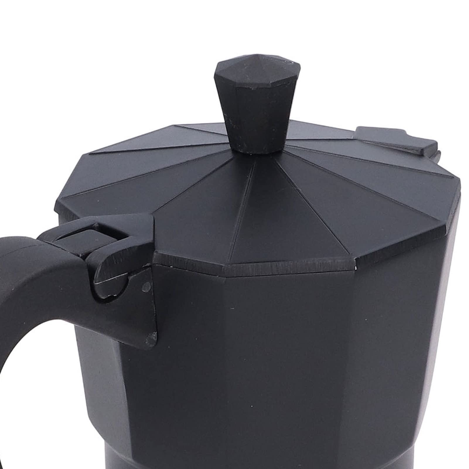 Caffettiera Funzionamento Facile della caffettiera a Mano Ampiamente Usato in Alluminio Acciaio Inossidabile Dimensioni compatte(200ML)