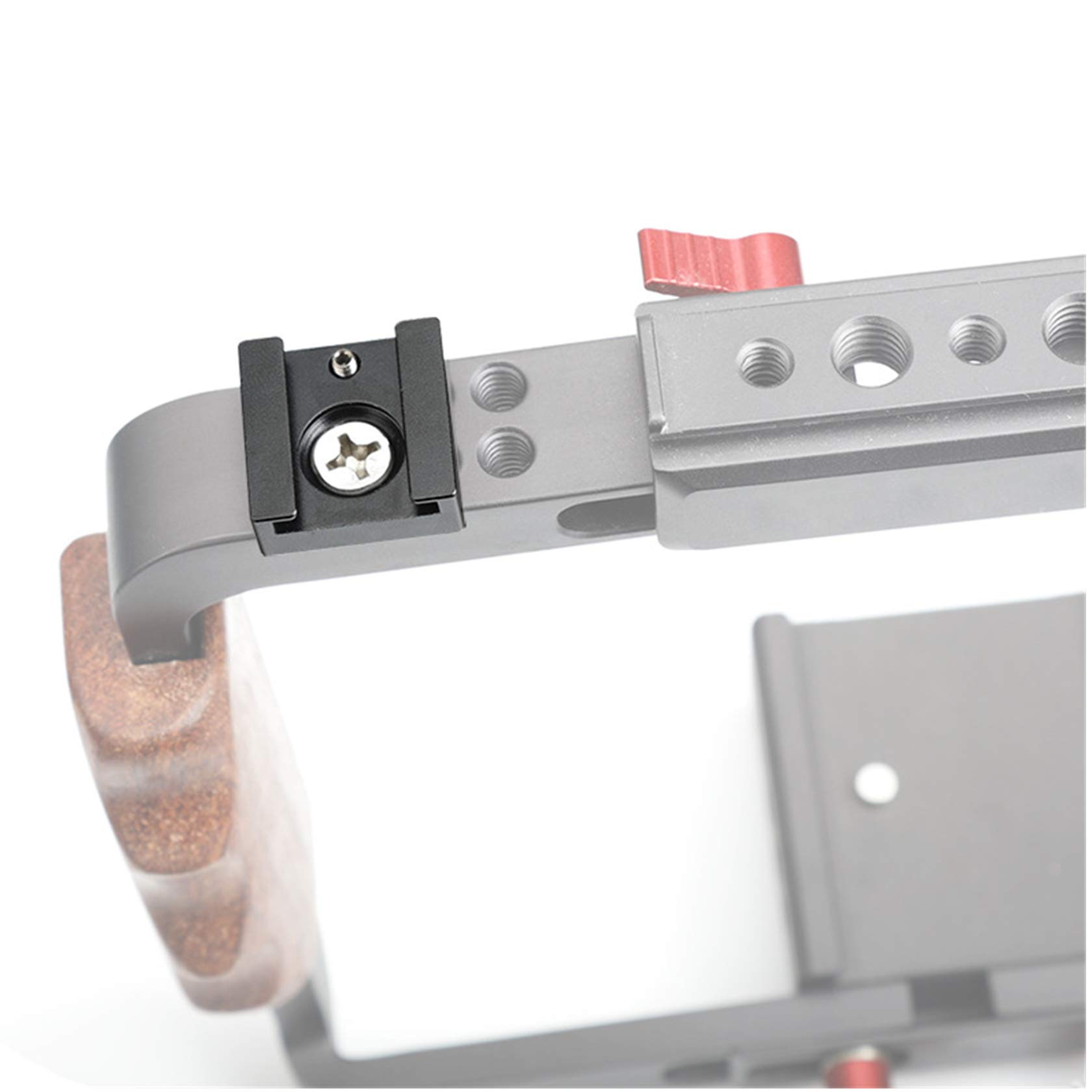 Siège universel pour chaussures froides de 6,35 mm à libération rapide et multifonction pour support de lumière de photographie