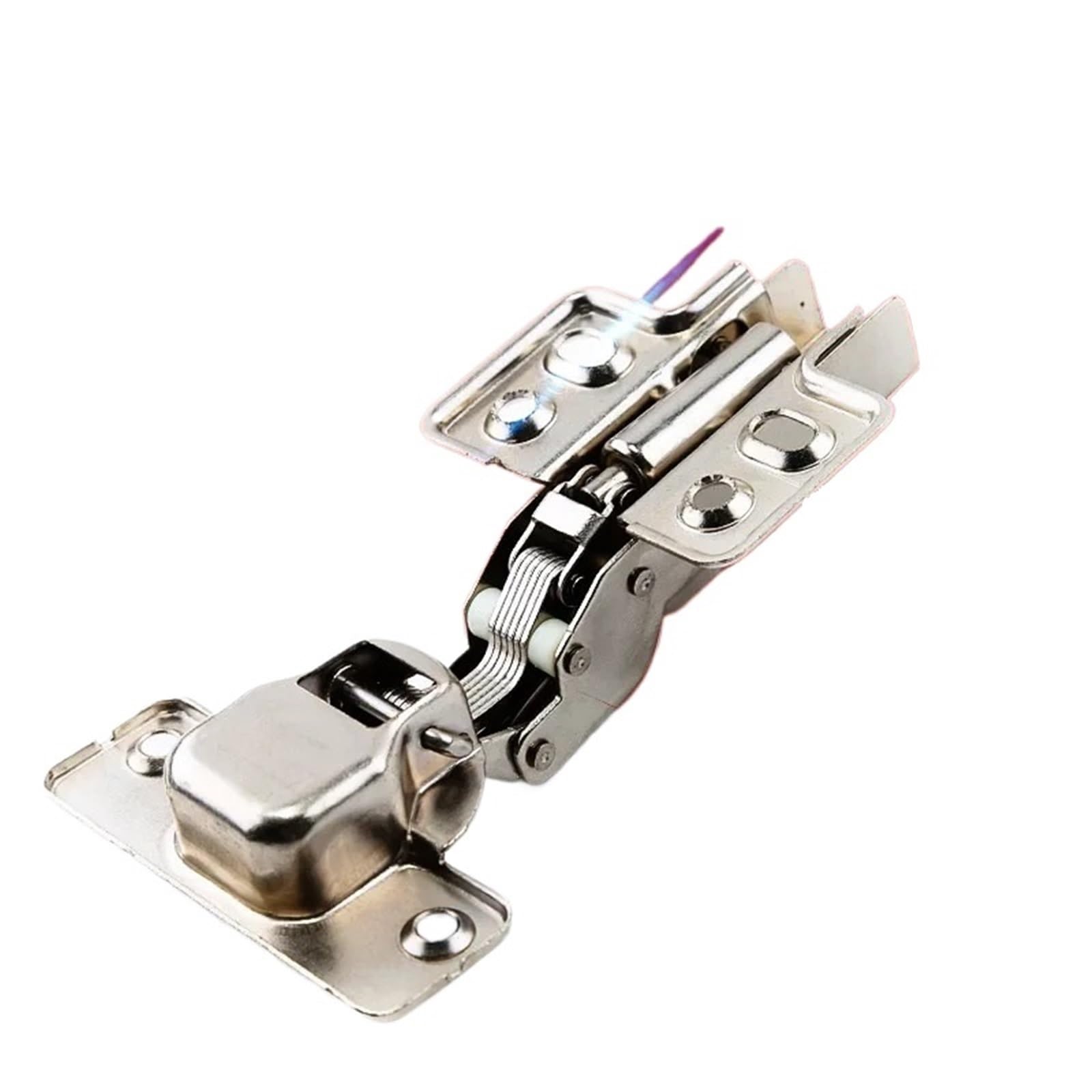 Kdhcvkz Silver 1Pcs Thickened Stainless Steel Hinges Door Hinges