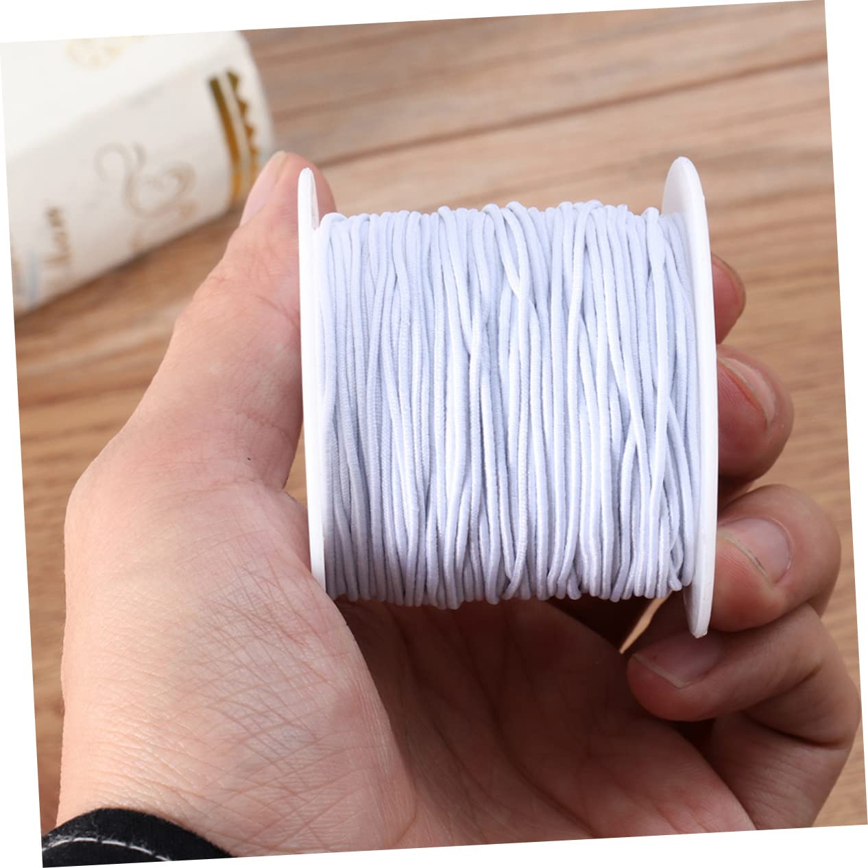Operitacx 6rollen Elastischer Schmuckfaden Für Armbänder -basteln Elastische Schnur Für Perlen Armband Und Halskettenherstellung Vielseitig Verwendbar