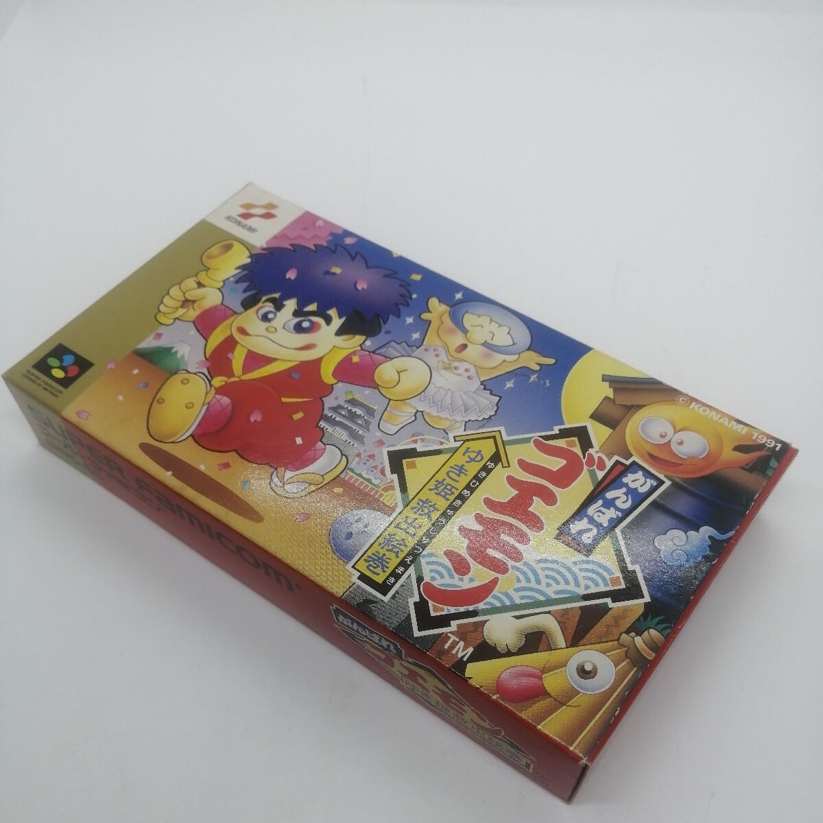 がんばれゴエモン　GBA 箱と説明書のみ Yahoo!オークション -「がんばれゴエモン gba」の落札相場・落札価格