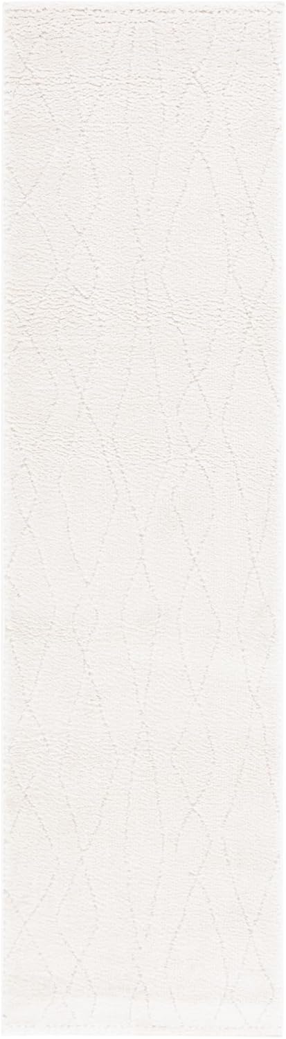 SAFAVIEH Melody Collection Area Rug - 2'2" x 6' Runner, Ivory & Beige, Non-Shedding & Easy Cleaning, Ideal for Living Room, Hallway, Foyer, Entryway, Bedroom (MEL112A)