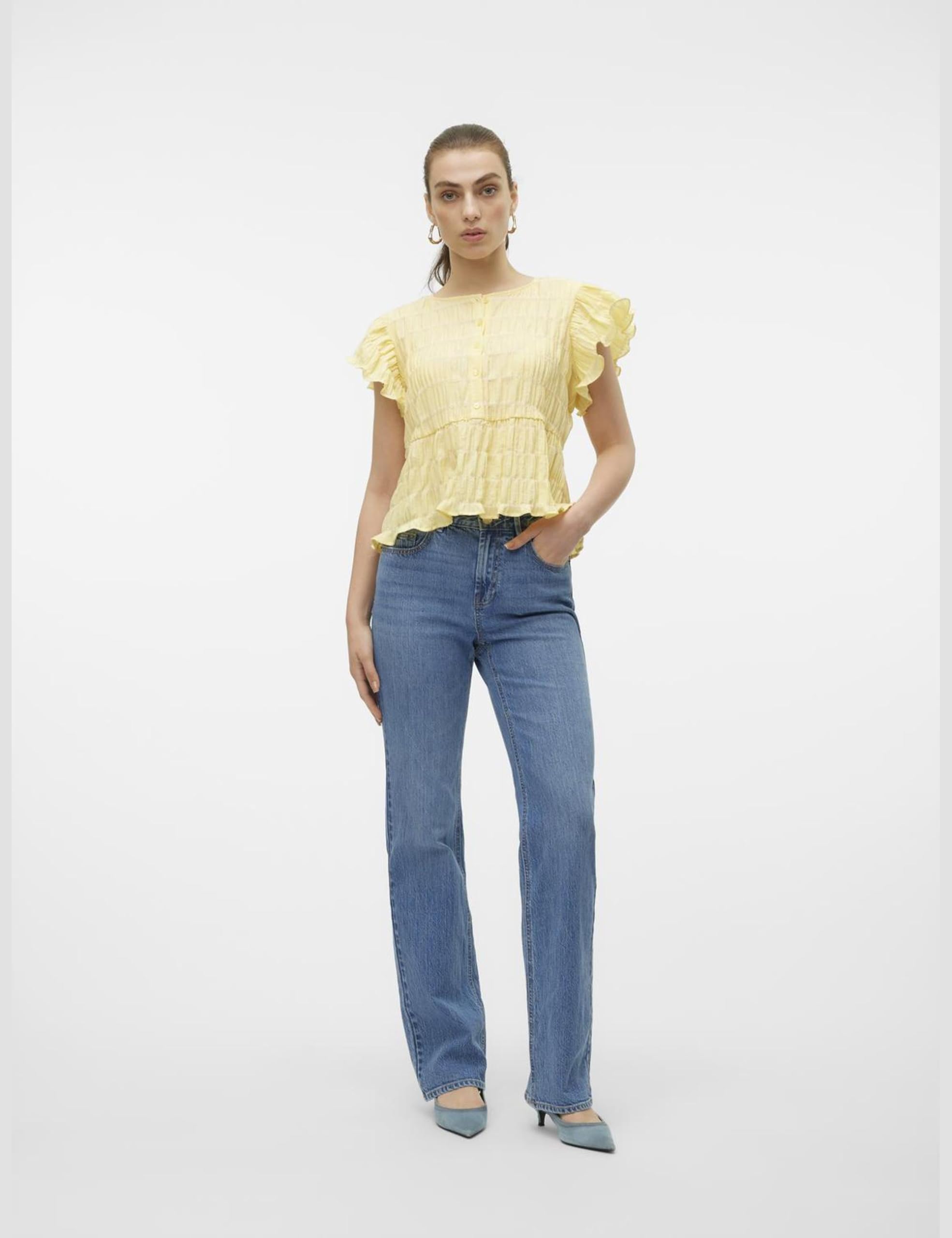 VERO MODA Straight fit Jeans VMTESSA High Rise Straight Fit Jeans