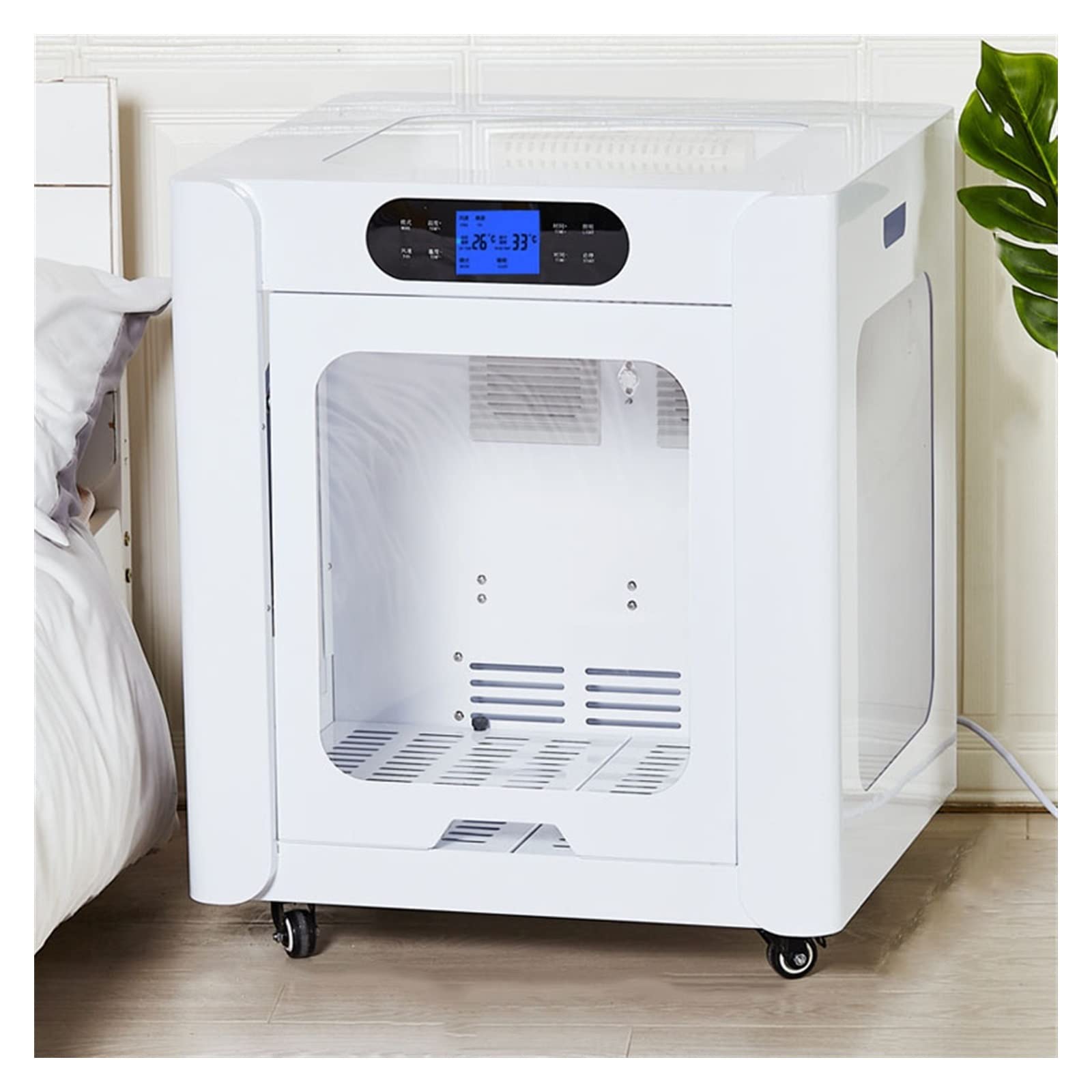 Haustiertoilette Intelligente Haustier-Trockenbox for Katzen und Hunde, die Haare bläst, automatisches leises Zuhause, kleine Badende, schnell blasende Wassermaschine