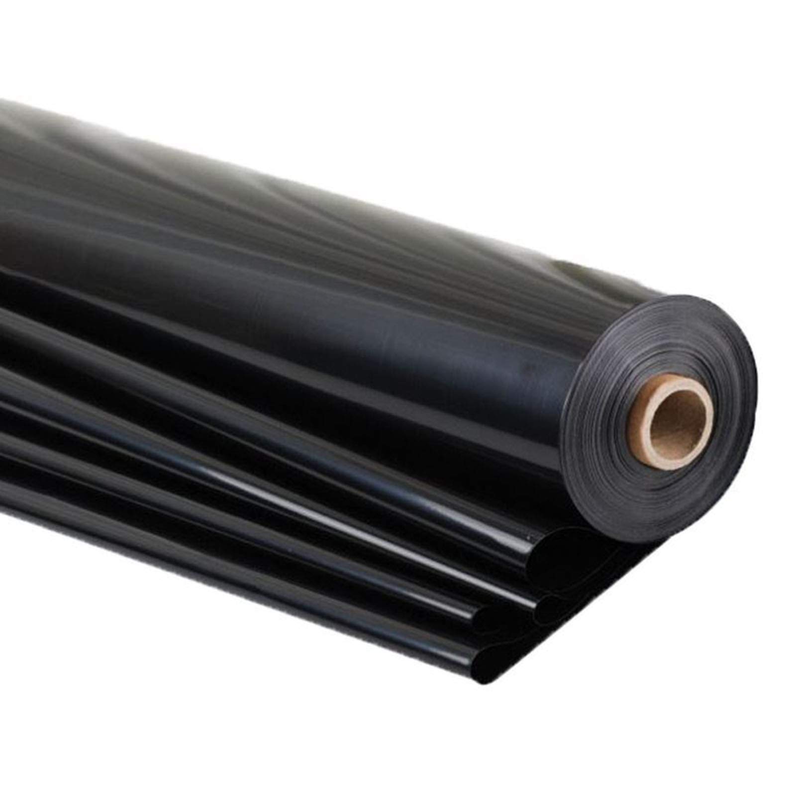 GLDYTVF Pond Liner,Waterproof Black Pond Liner - Durable Rubber Fish Pond Liner for Water Gardens, Koi Ponds, Streams & Fountains (0.2mm / 0.3mm Thickness)