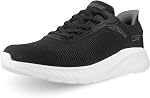 Skechers Mens Bobs Squad Chaos - Daily Hype Manos Libres Slip-ins Sneaker