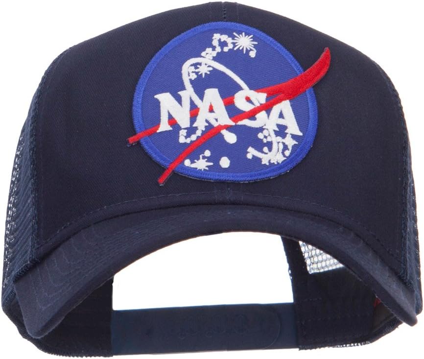 e4Hats.com Lunar Landing NASA Patched Mesh Back Cap