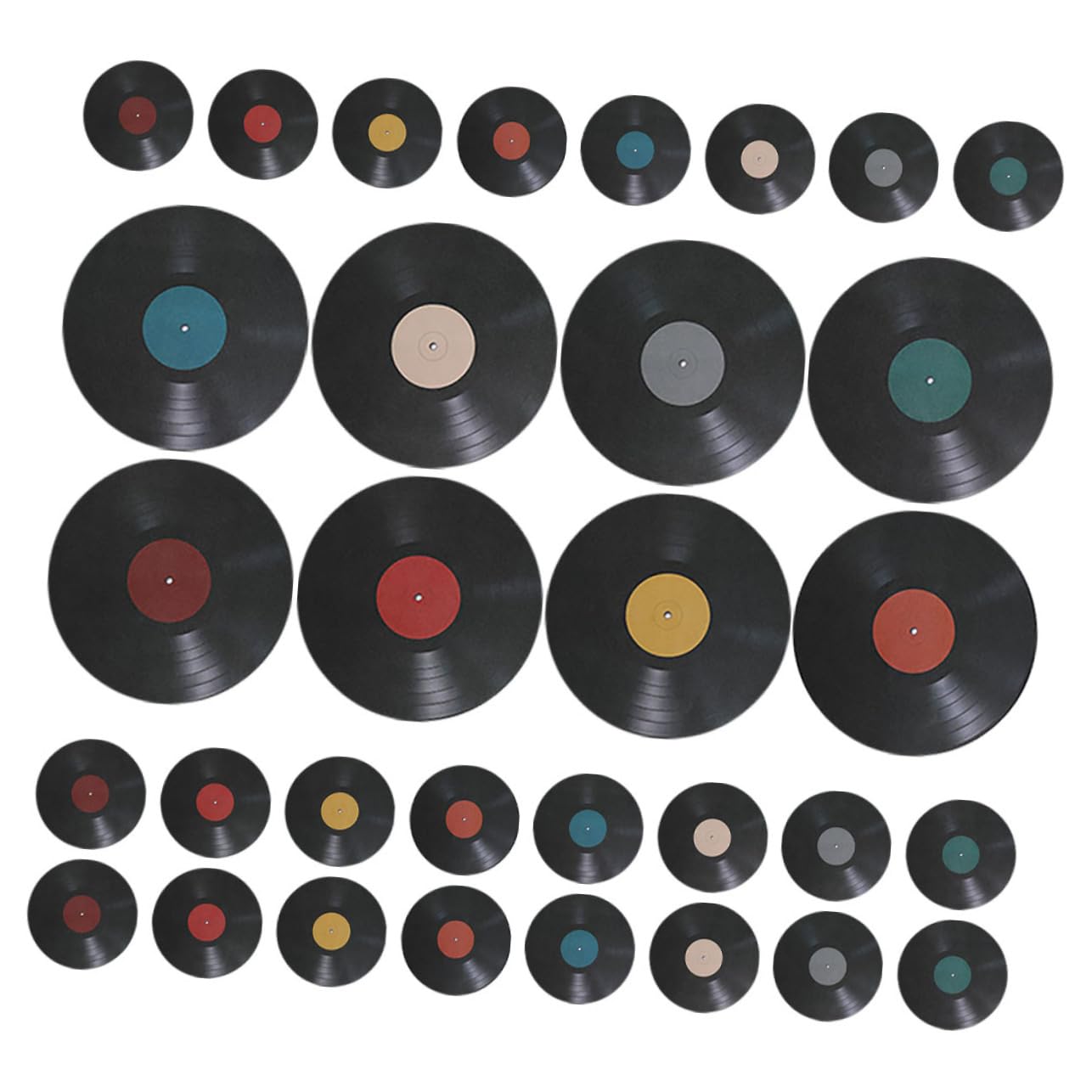 Autocollants artistiques résistants décoloration vinyle WOONEKY 32x