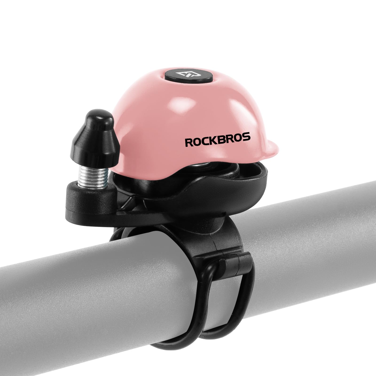 ROCKBROS Bike Bell, Copper Bicycle Bell Loud 360-Degree Rotation Cycling Bells for Adults Kids Bike Horn for 22-23mm Handlebars Mountain Road 80dB