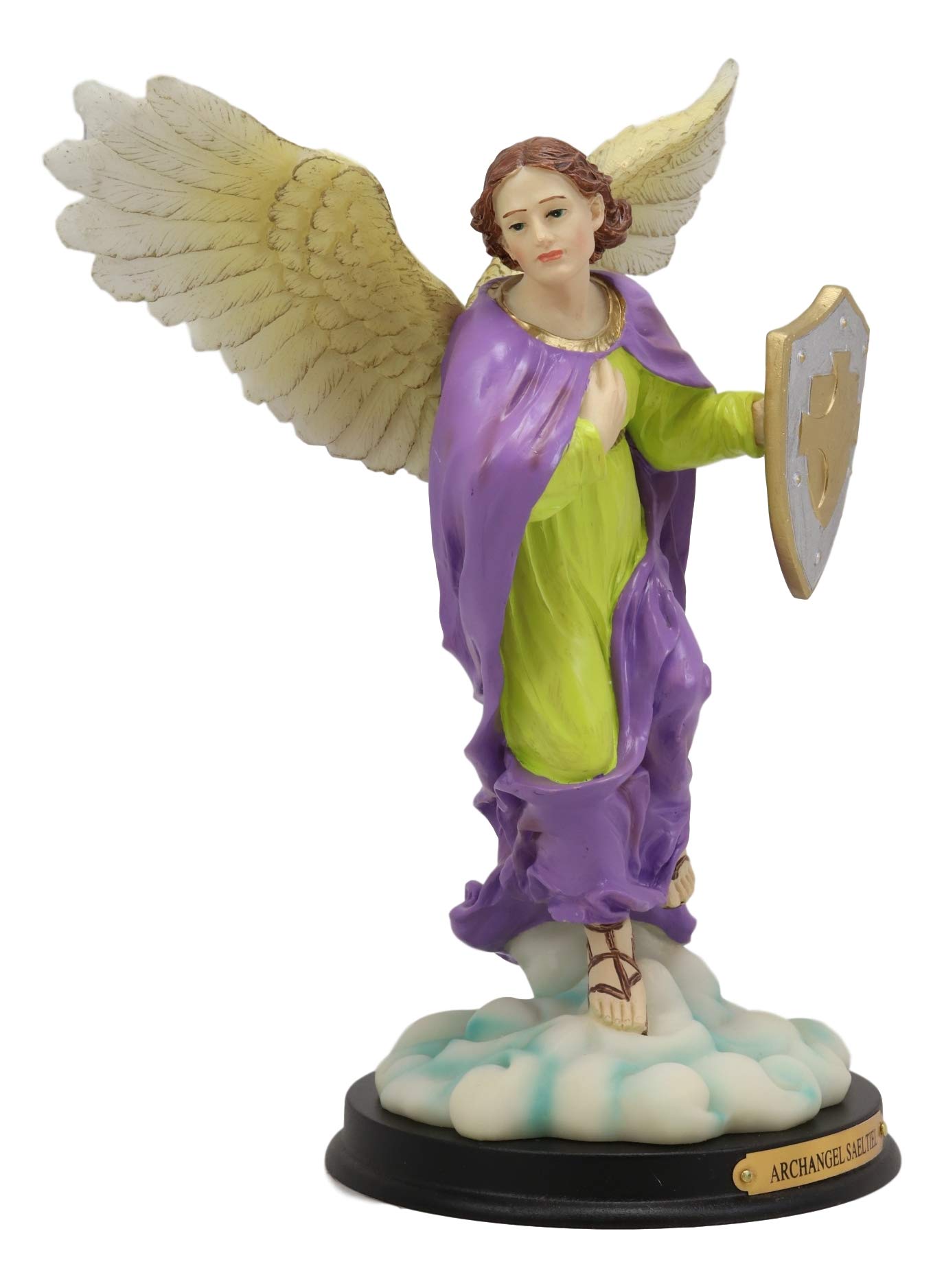 Buy Ebros Holy Archangel Saint Selaphiel Sealtiel Carrying Shield Of