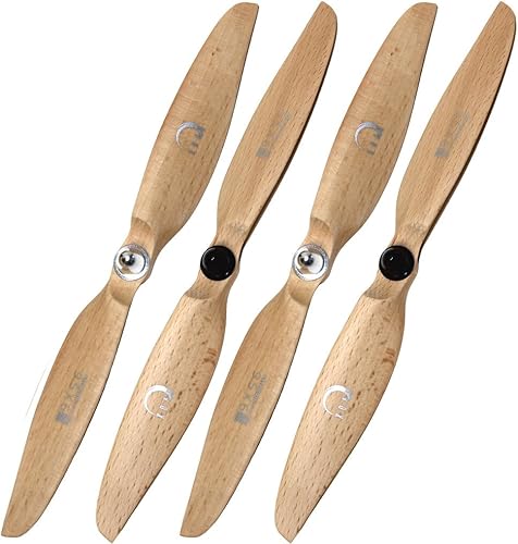 XOAR 9450 - Hélices de madera autoendurecidas 2CW2CCW con adaptadores de aluminio para DJI Phantom 4, Phantom 3 Standard, Advanced, Professional, disponible en Yaxa Peru
