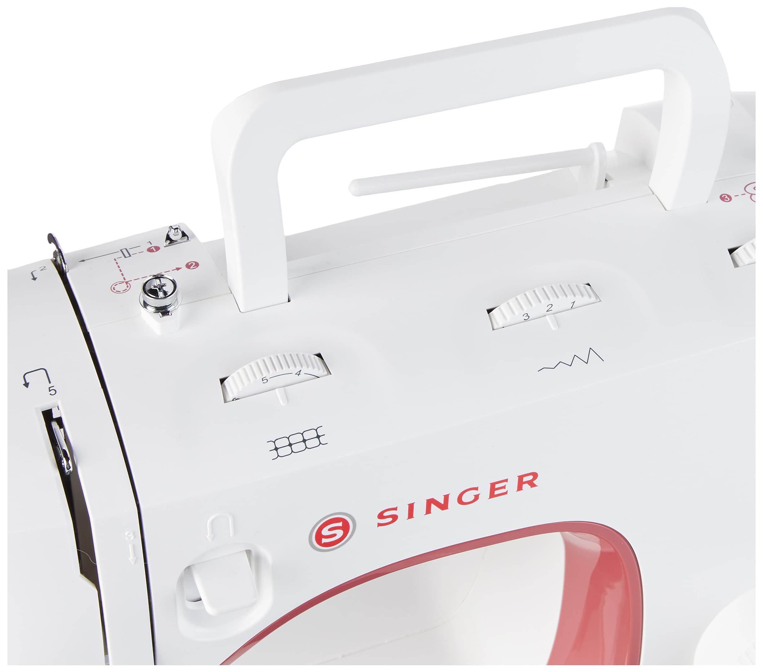 26/mo Finance SINGER MX231 Sewing Machine, Large, White
