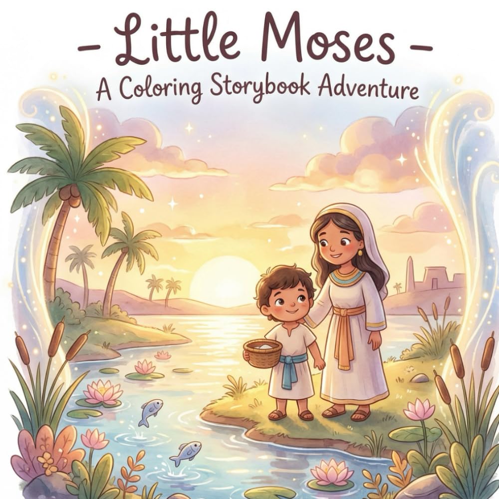Little Moses - A coloring storybook adventure