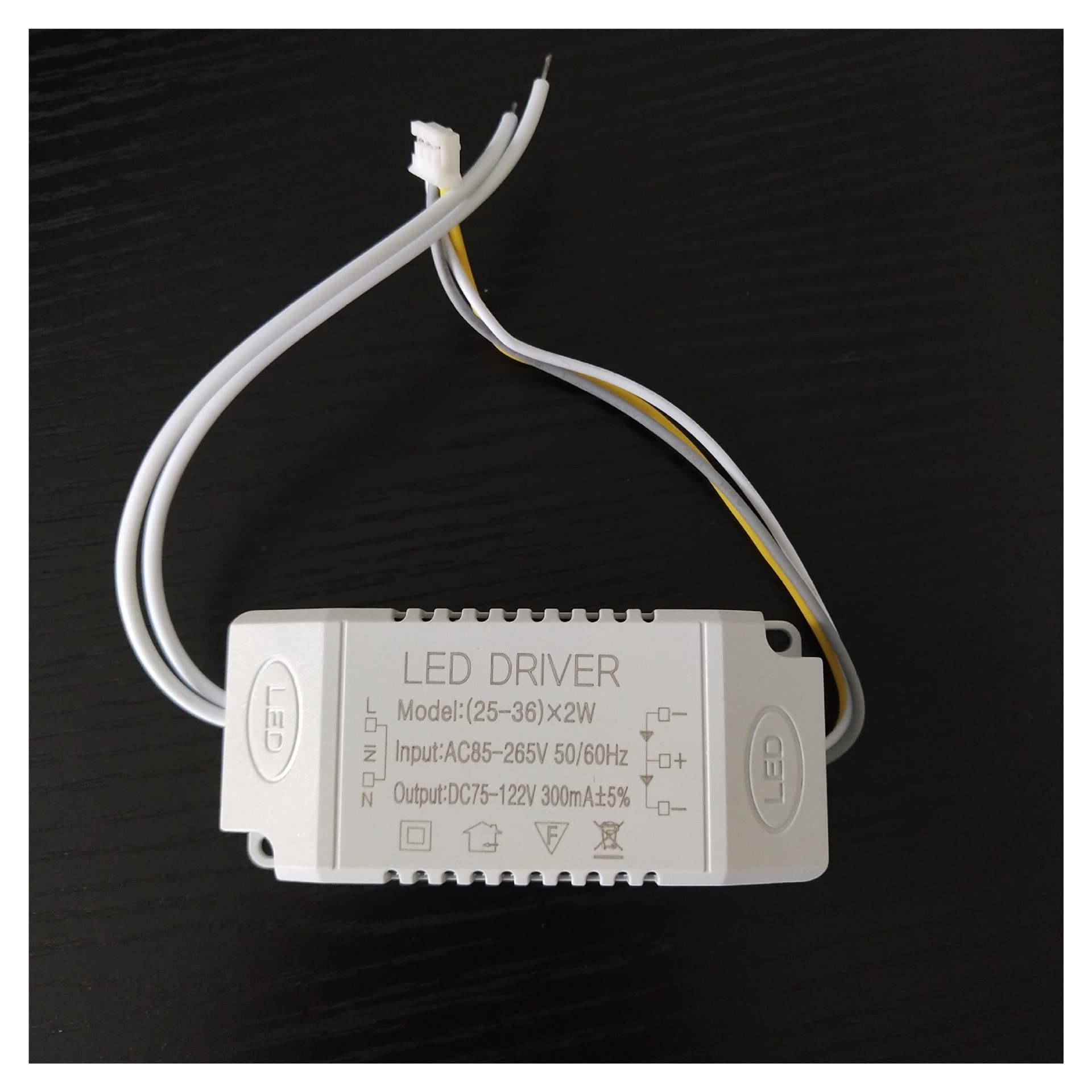 FCPLEXSW Non-Isolated 25-36 * 2W Ceiling Light Dual Color Constant