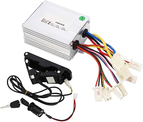 Miniatura 7 de Kit de conversión de motor de triciclo eléctrico 24V 350w, kit de controlador de acelerador de pedal de pie, conjunto de conversión de acelerador de