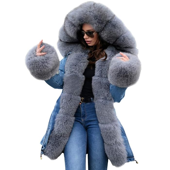 Buy Roiii Women Winter Warm Thick Faux 