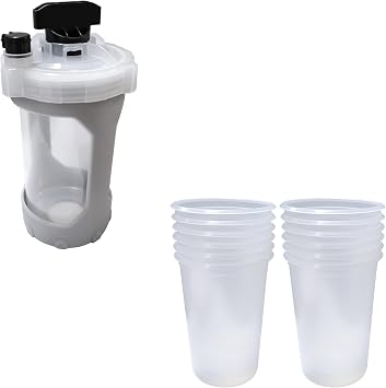 12PC 17F005 Paint Bags & 1PC 17P552 Paint Bucket Kit Fits for FLEXLINER System 42 OZ Solvent-Based 42 oz