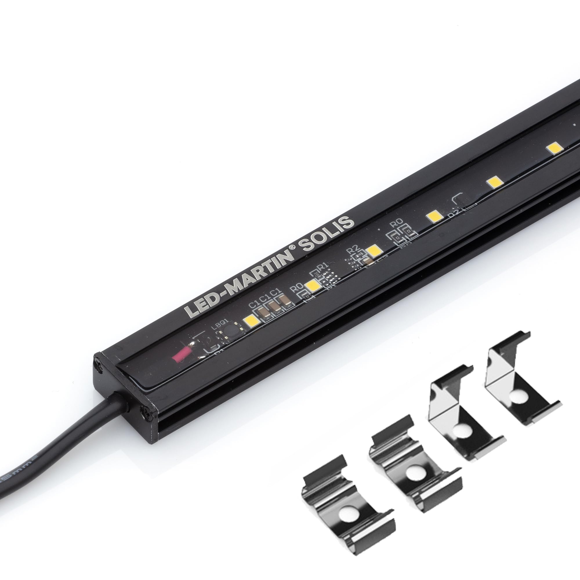 LED-MARTIN SOLIS1000 BLACK - Geräte & Laderaumbeleuchtung - 100cm - 1200lm - 12V-24V