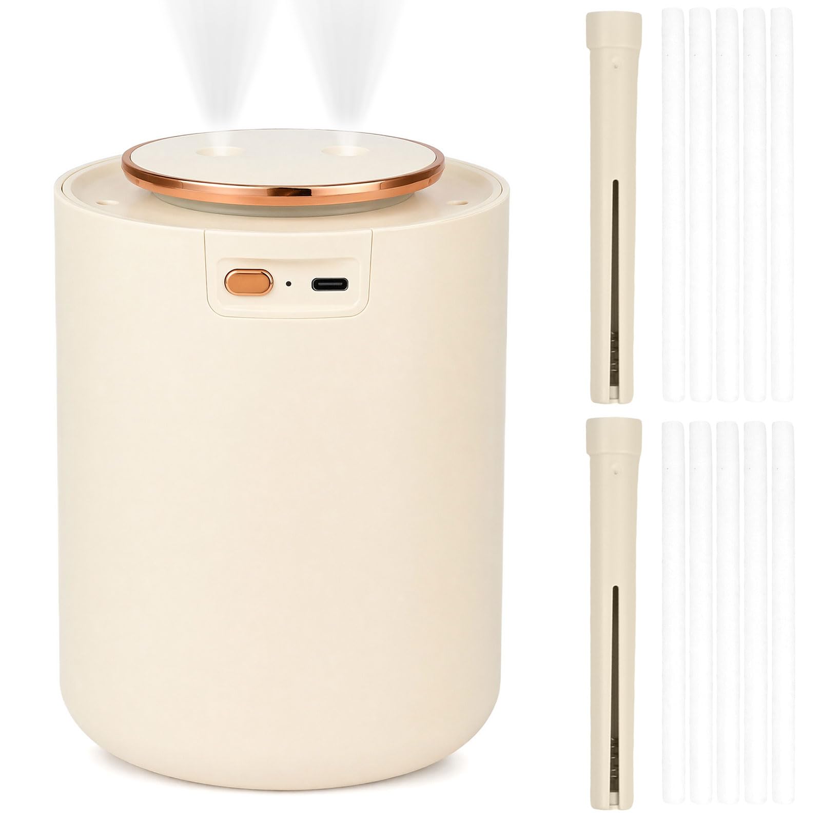 Humidificador para dormitorio que alivia la sequedad de la piel