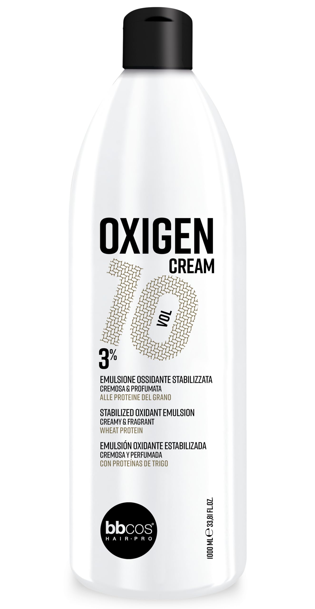 Bbcos Hair Pro Innovationevo Cream Developer for Hair Colour Oxigen Cream With Linseed & Argan Oil | 10 Vol. 3% | 1000 ml-picture-49