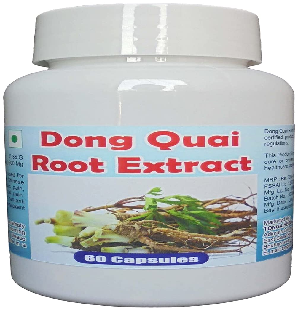 Buy DONG QUAI ROOT EXTRA CAPSULES 60 CAPSULES {GET 1 BOTTLE DONG QUAI ROOT EXTRA 50ML DROPS
