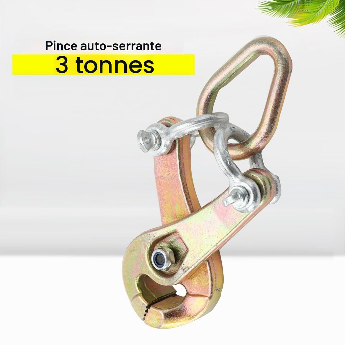 3 Tonnes Pince Carrosserie,Pince de traction de carrosserie, Pinces De Carrosserie Automatique Acier Réparation de Carrosserie Auto-serrante Serrage en Tôle