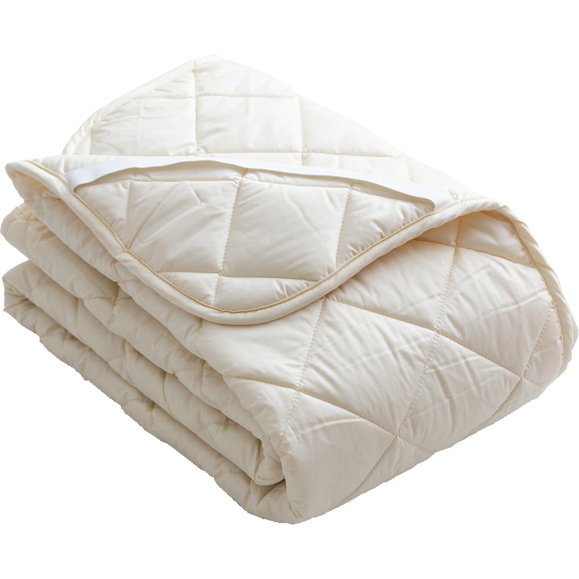 Amazon｜洗えるウール ベッドパッド ダブル フランス産羊毛100