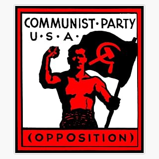 Communist Party Usa Vinyl Decal Wall Laptop Bumper Sticker 5"