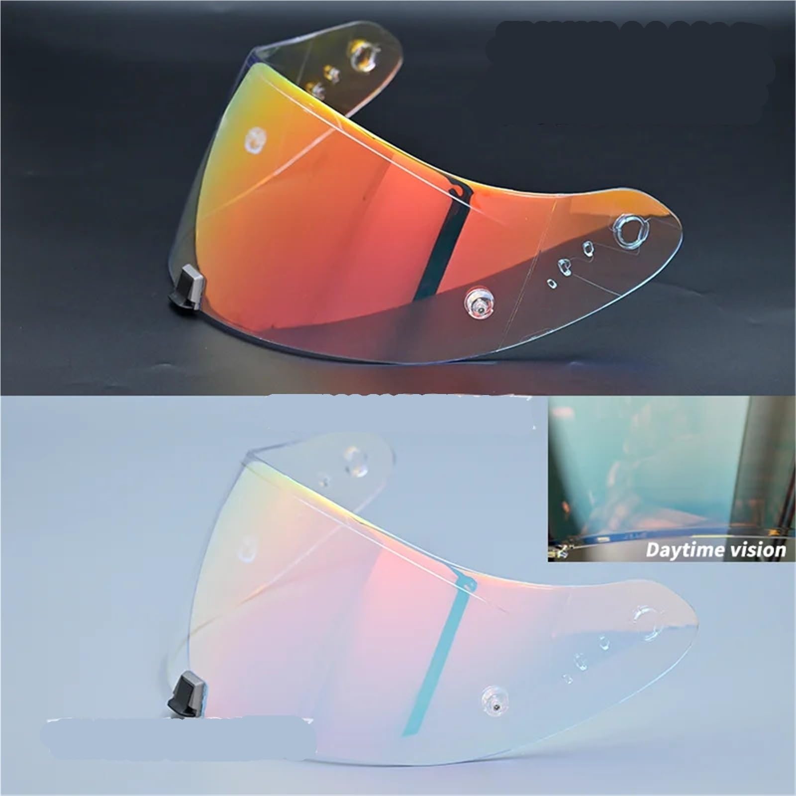 Visera para casco de moto Protector de visera for casco motocicleta(Color 4)