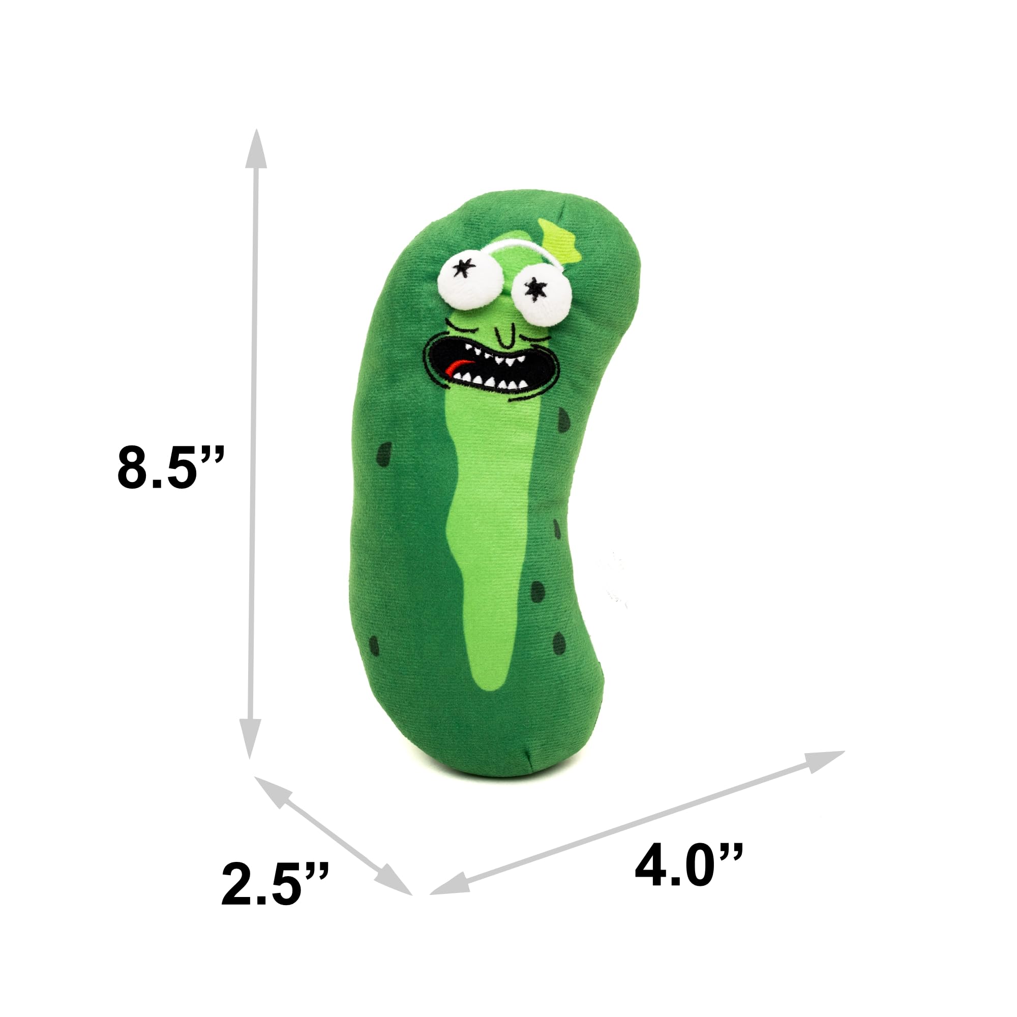 Pet Supplies : Buckle-Down Dog Toy, Comedy, Plush Squeaker Rick
