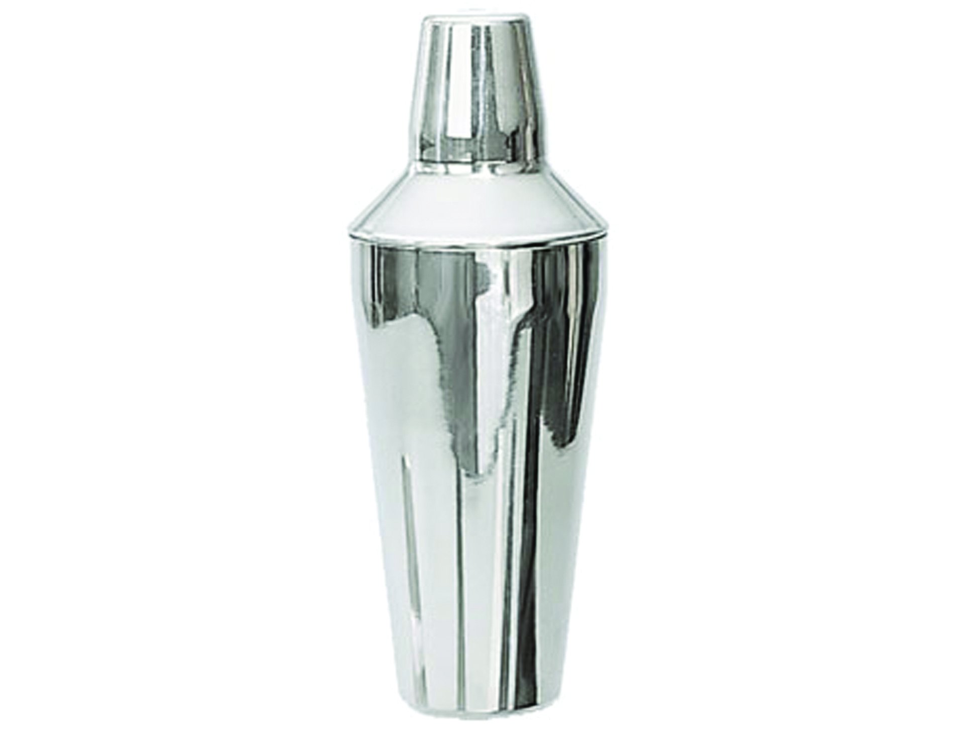 Adcraft BAR-3PC 3 Piece, 28 oz Capacity, Mirror Finish, Stainless Steel Bar Shaker Set