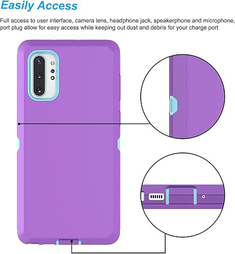 Miniatura 6 de Thybx - Funda para Samsung Galaxy Note 10 Plus (protección contra caídas)