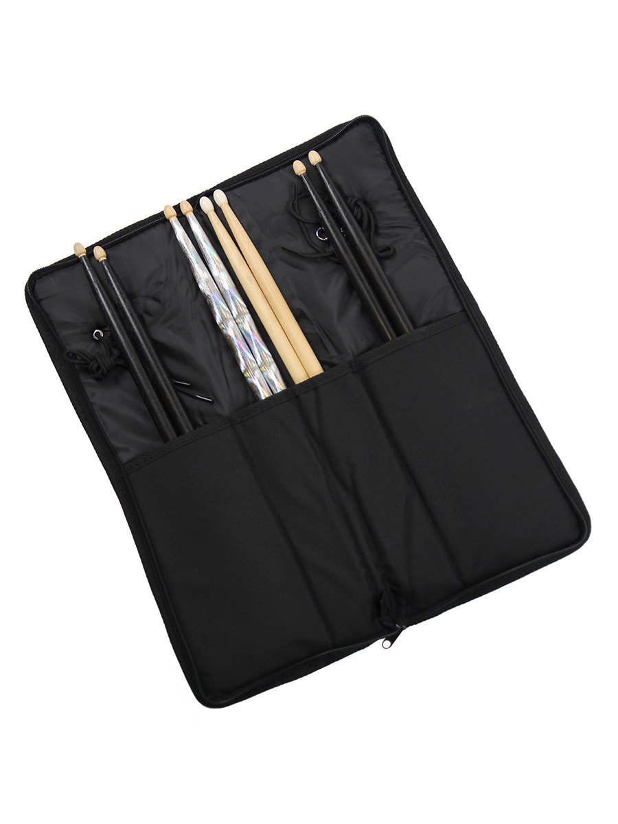 Gearlux Drumstick Bag Holds 4 Pairs Drumsticks
