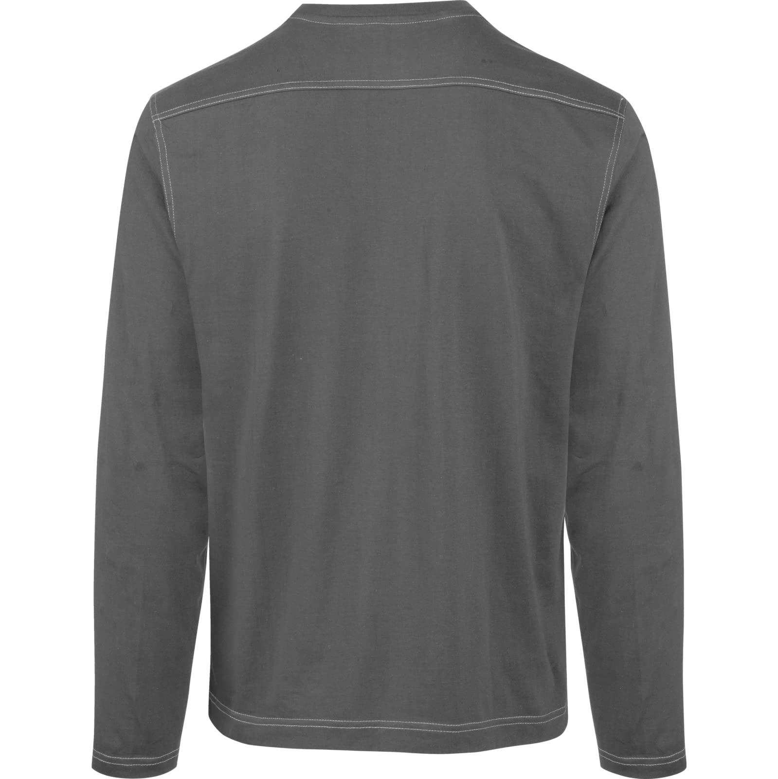 WÜRTH MODYF T-shirt da lavoro manica lunga Heavy Cotton grigia uomo
