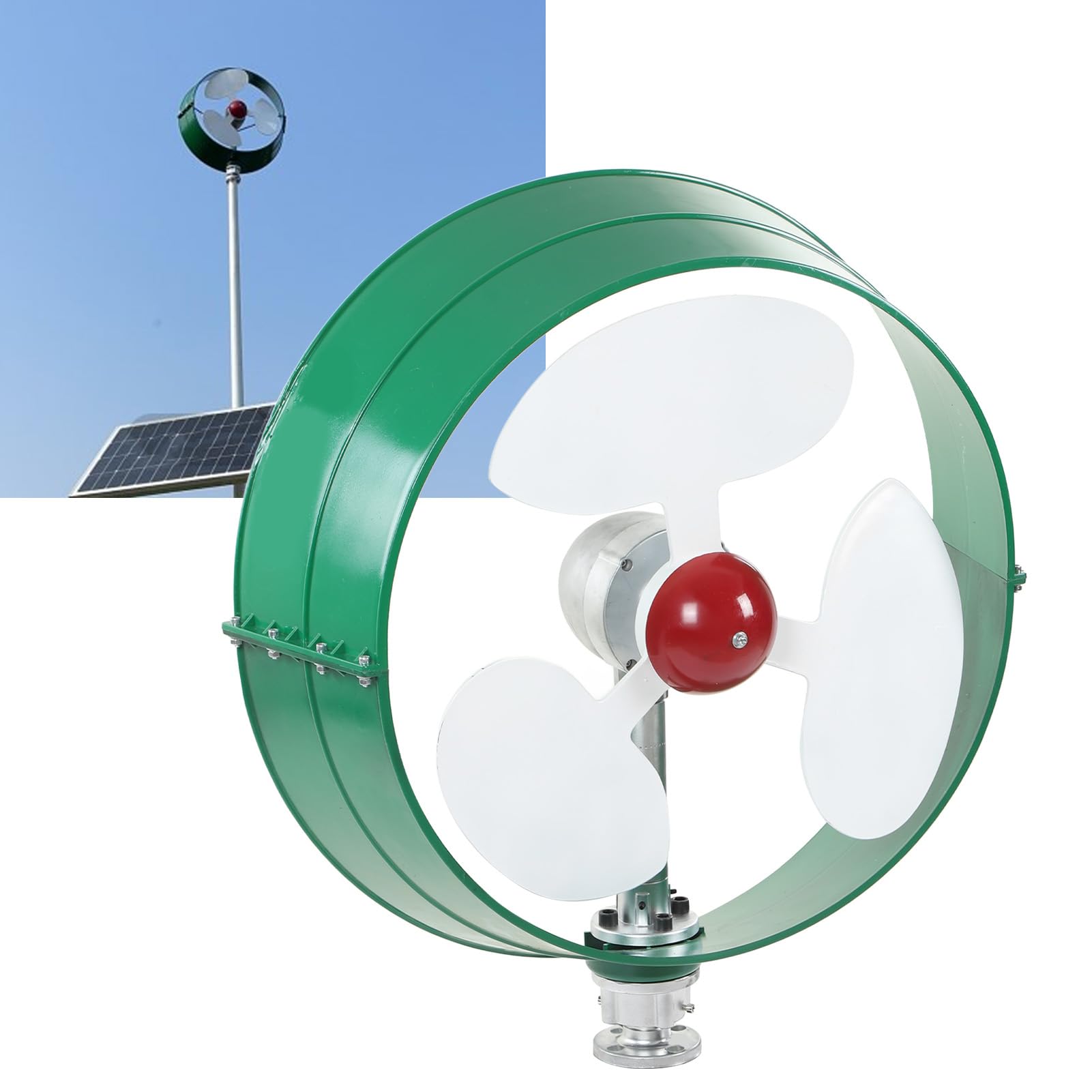 Generic Generatore di a Magnete Permanente Impermeabile 400 W Generazione di Energia Elevata, Alternatore di Boro di Ferro ND per Uso Off -grid - Ideale per gli Appassionati di Energia Verde (24V)